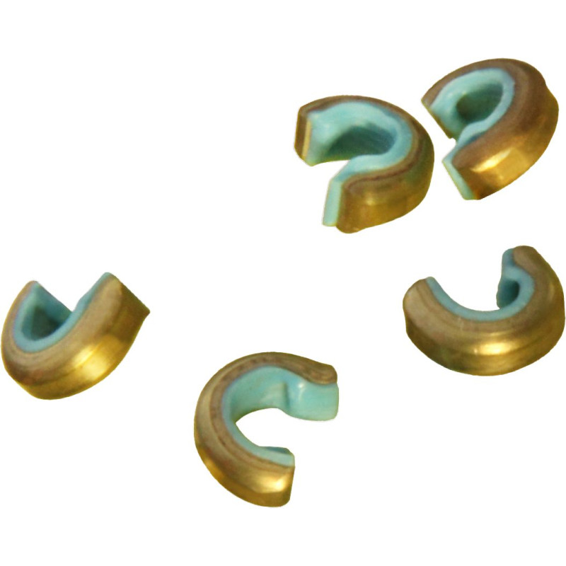 Points de coche Saunders Nock Sets 8-10 Strands With Cutting bleu