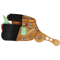 Protège-doigts Sanlida X10 Pro Target Cordovan Gold – GOLD