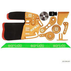 Protège-doigts Sanlida X10 Pro Target Cordovan Gold – GOLD