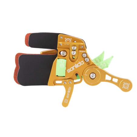 Protège-doigts Sanlida X10 Pro Target Cordovan Gold – GOLD