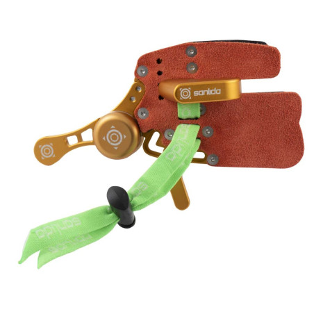 Protège-doigts Sanlida X10 Pro Target Cordovan Gold – GOLD