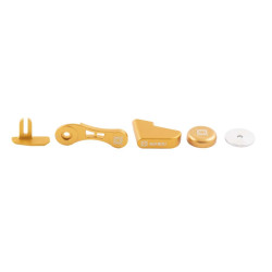 Protège-doigts Sanlida X10 Pro Target Cordovan Gold – GOLD