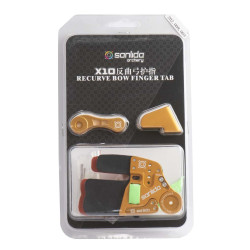 Protège-doigts Sanlida X10 Pro Target Cordovan Gold – GOLD