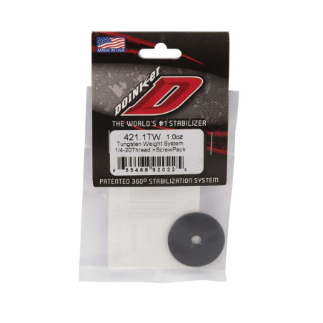 Contrepoids Doinker Tungsten Weight System – BLACK