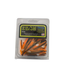 Plumes Q2Archery Zeon Fusion X-II 2.1" – ORANGE