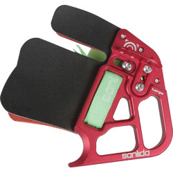 Palette Sanlida X10 Target Recurve cuir droitier