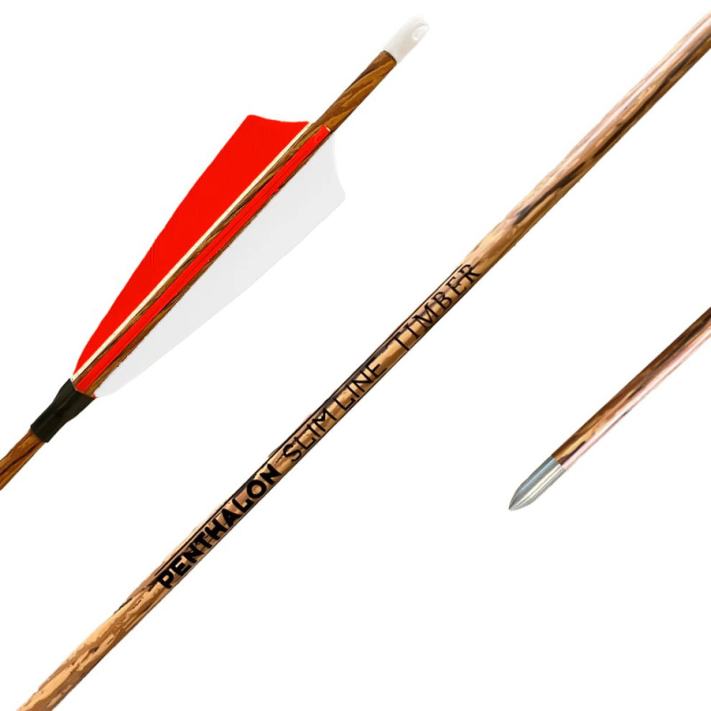 Tube de flèche Bearpaw Carbon Slim Line Timber