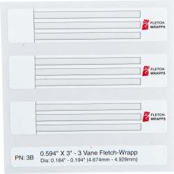 Wraps Spinwing Fletch-Wraps 3"