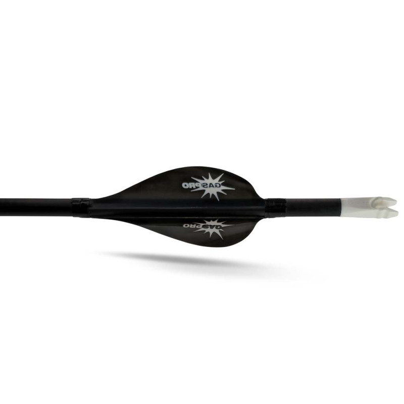 Plumes Gaspro Spin Vanes Parabolic Soft+ 2" Ultra – BLACK