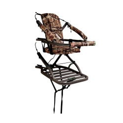 Treestand grimpant Summit Viper SD aluminium Mossy Oak Camo avec harnais