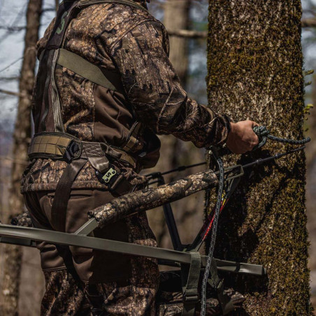 Treestand grimpant Summit Viper SD camouflage Realtree avec harnais complet