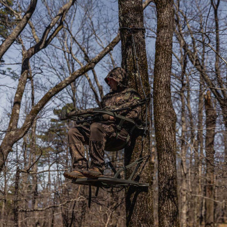 Treestand grimpant Summit Viper SD camouflage Realtree avec harnais complet