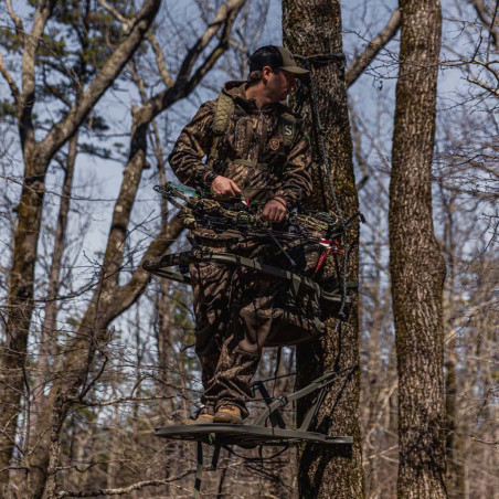 Treestand grimpant Summit Viper SD camouflage Realtree avec harnais complet