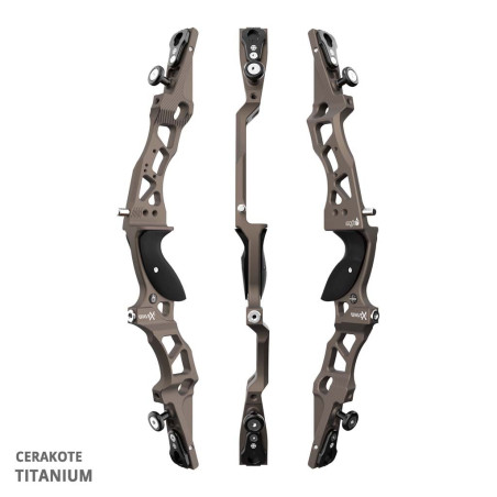 Poignée arc recurve Mybo Wave XS ILF 23" – TITANIUM