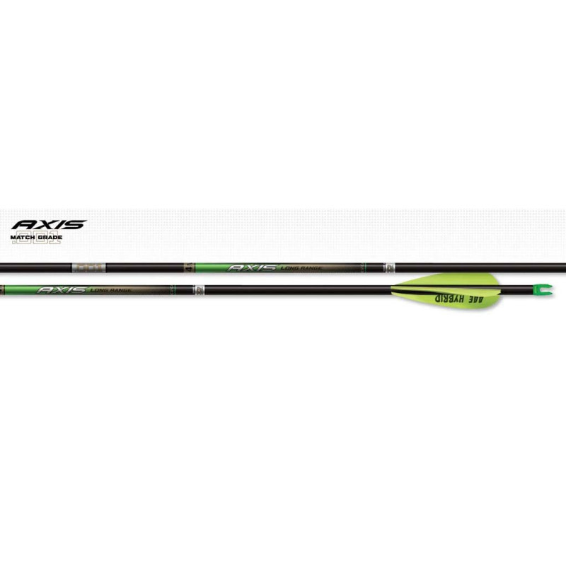 Flèches Easton Axis 4MM Long Range Match Grade – 250
