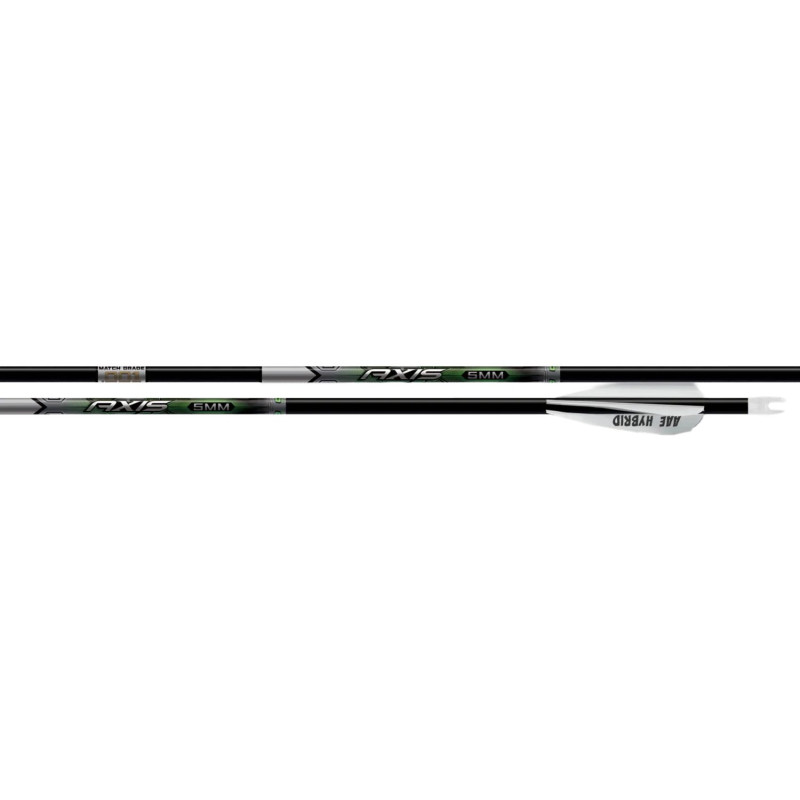 Flèches Easton Axis 5mm Match Grade