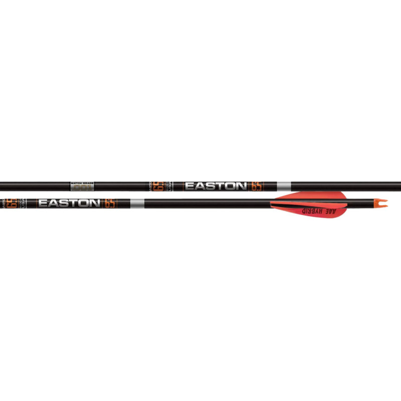 Flèches Easton Carbon 6.5 Match Grade
