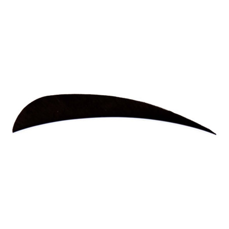 Empennage Avalon Feathers Round 3" RW – DARK GREY