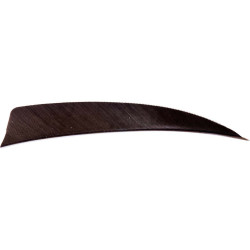 Empennage Avalon Feathers Shield 3" RW – DARK GREY
