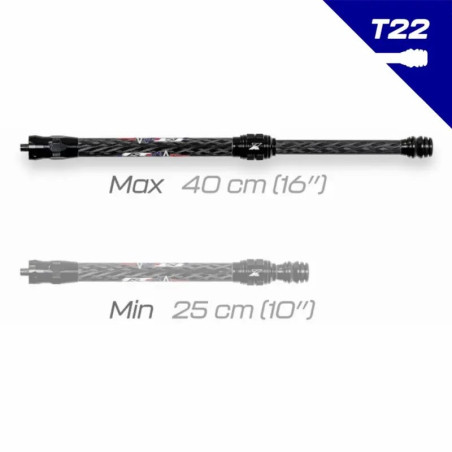 Stabilisateur Arc Systeme AS X18 T télescopique court