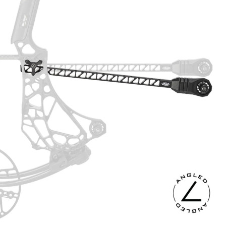 Stabilisateur Mathews Hunting Angled Bridge-Lock 10"