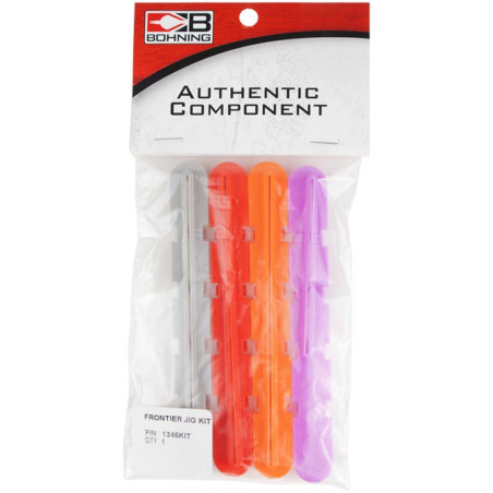Empennage Bohning Frontier Fletching Clamp Insert Kit