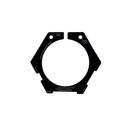 Viseur Gray Archery Barebow Ring