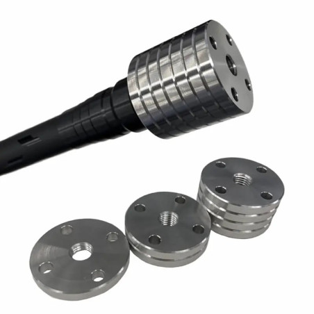Stabilisateur Shibuya Disc Weight SUS Set 7 oz Silver