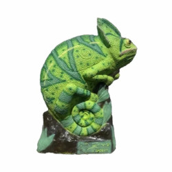 Cible 3D SRT Chameleon Verte