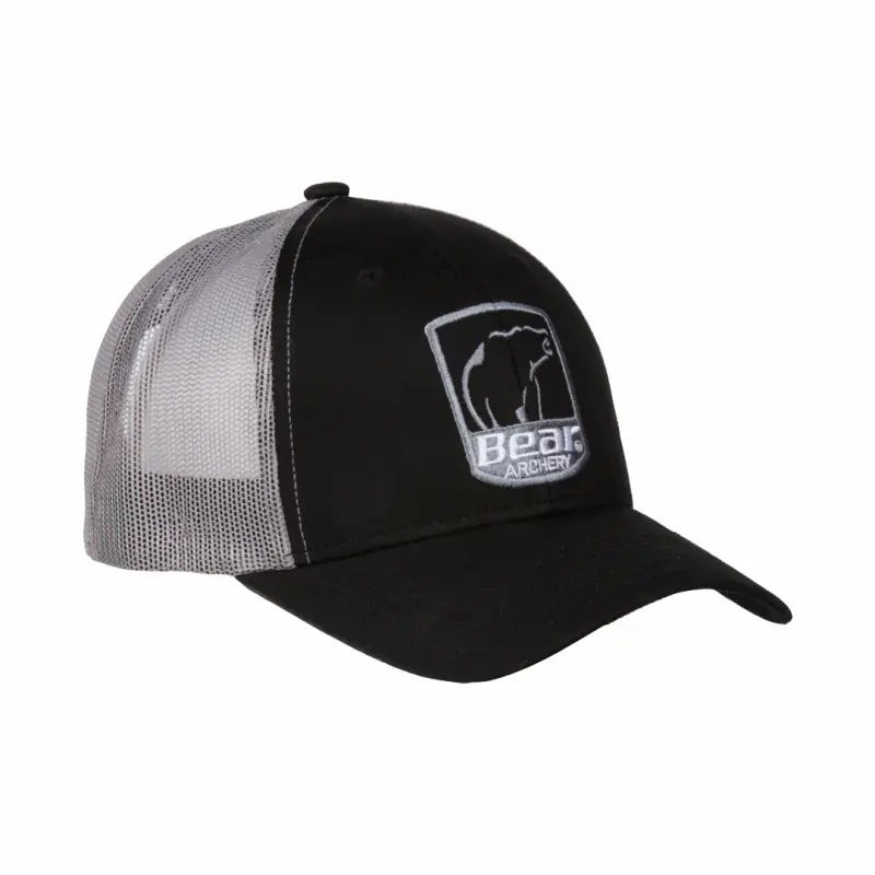 Casquette Bear Archery Bear Shield Logo Silver