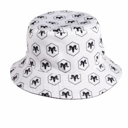 Chapeau bob RamRods Hat Bucket Reversible noir et blanc