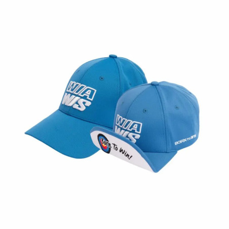 Casquette Wiawis Hat Folding Cap bleu et blanc