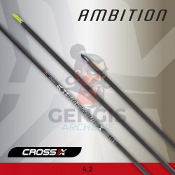 Tube de flèche Cross-X Ambition avec pointe