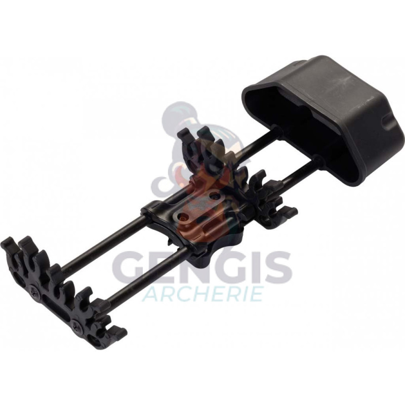 Carquois détachable Booster Detachable 5 flèches noir