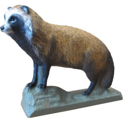 Cible 3D SRT Murmasky Chien Viverrin