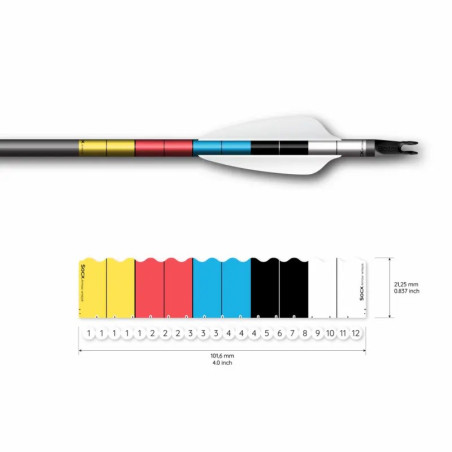 Wrap de flèche Socx 6.0mm Max Target Face