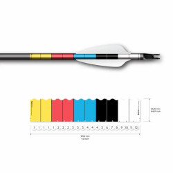 Wrap de flèche Socx 6.0mm Max Target Face