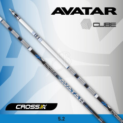 Tube de flèche Cross-X Avatar + Cresting – 500