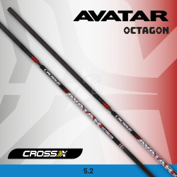Tube de flèche Cross-X Avatar Octagon – 340