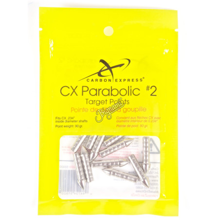 Pointes Carbon Express Parabolic 2 49 90 gr - lot de 12