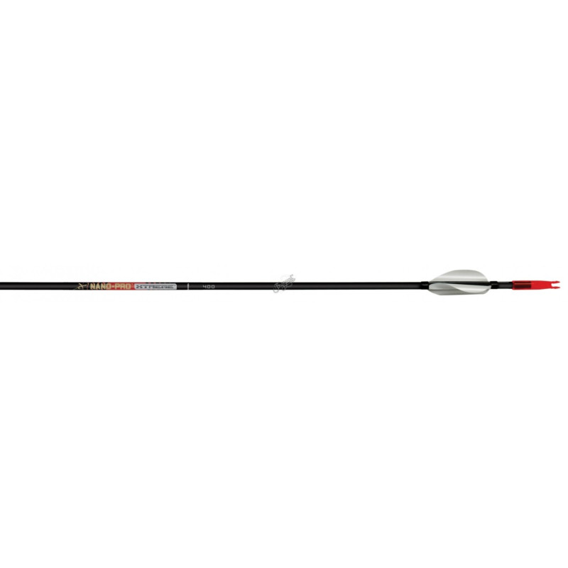 Tube de flèche Carbon Express Nano P.X-Treme 350 avec pointe